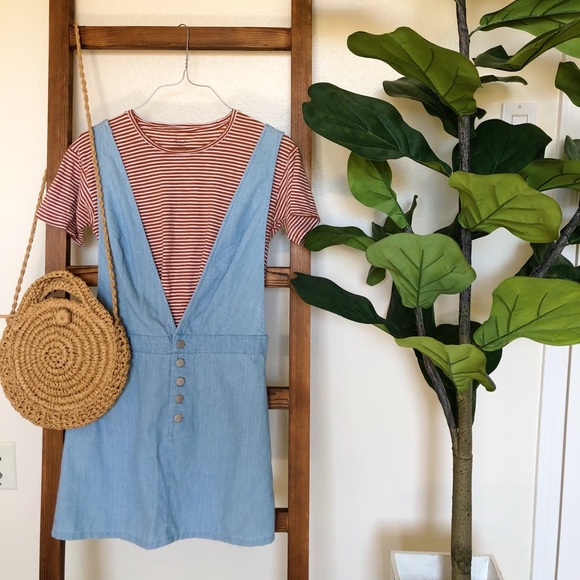 Wild honey overall denim dress - Picture 2 of 5
